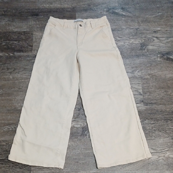 KanCan Denim - Zara Beige Wide-Leg Pants By Kancan, Gentle Used Sz 9/28, Stretch